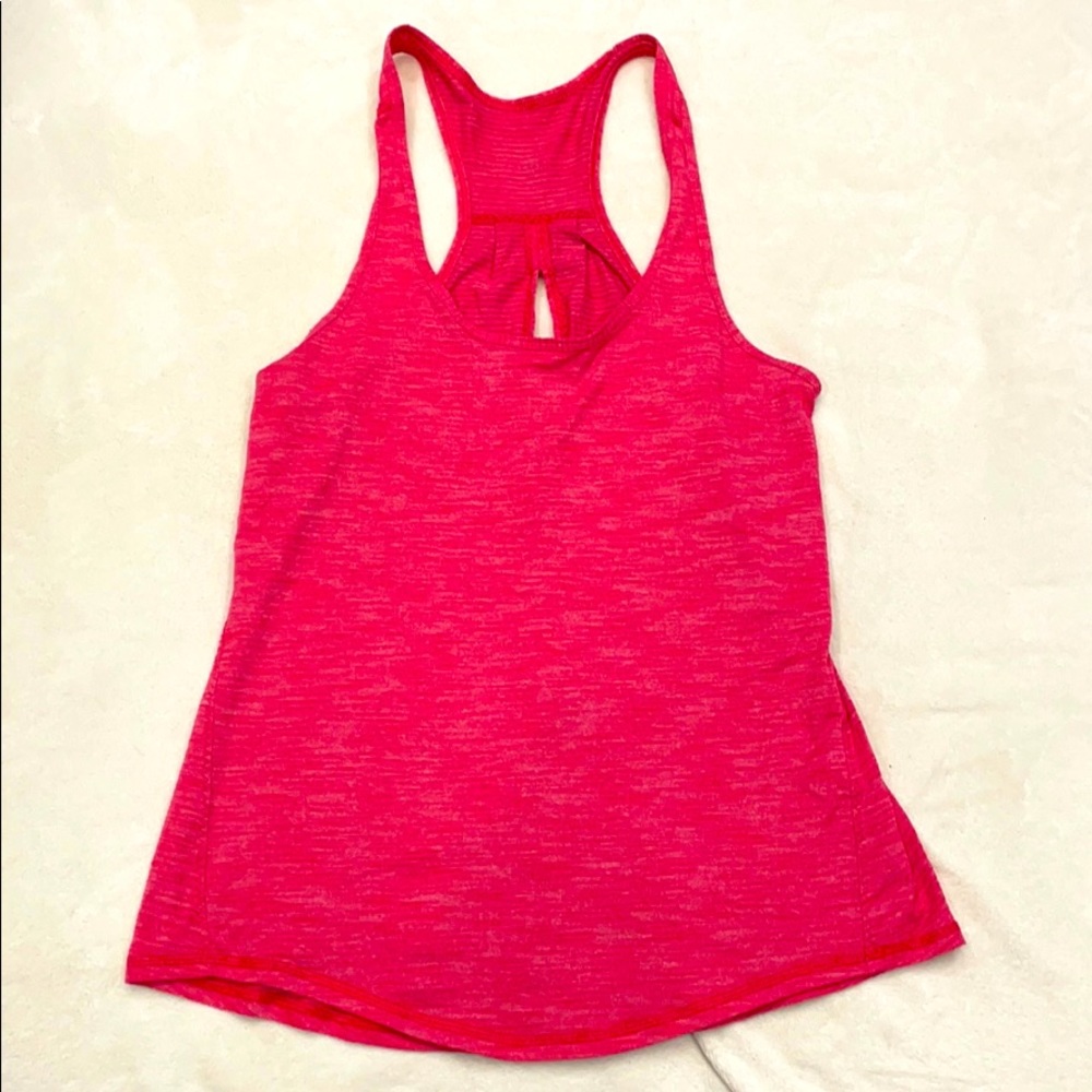 Lululemon running tank with vent - size 4/6